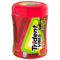 Trident Vibes SOUR PATCH KIDS Redberry Sugar Free Gum, 40 Piece Bottle