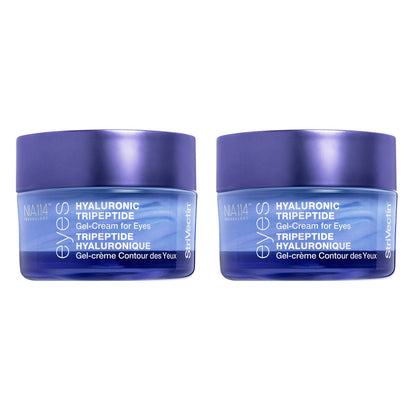Strivectin Hyaluronic Tripeptide Gel-Cream for Eyes, 0.5 Oz, 2-Pack