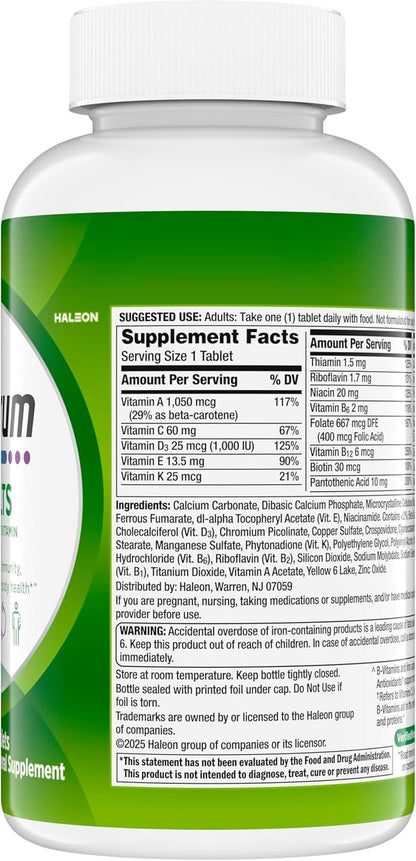 Centrum Adult Multivitamin/Multimineral Supplement with Antioxidants, Zinc, Vitamin D3 and B Vitamins, Gluten Free, Non-Gmo Ingredients - 200 Count