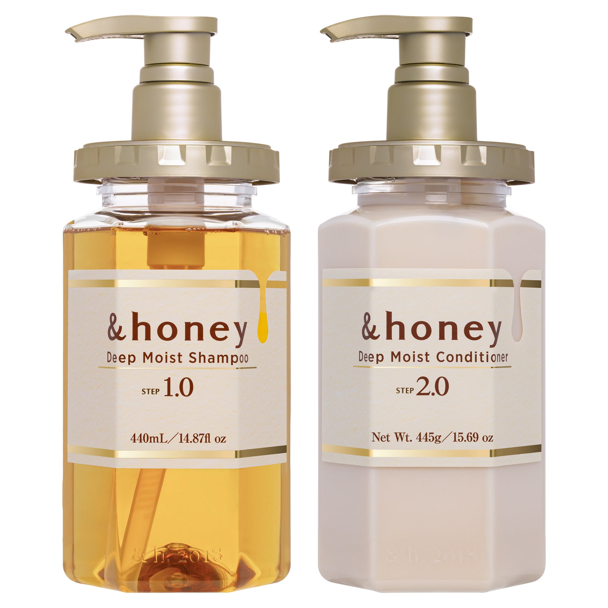 &Honey Deep Moist Shampoo & Conditioner Set