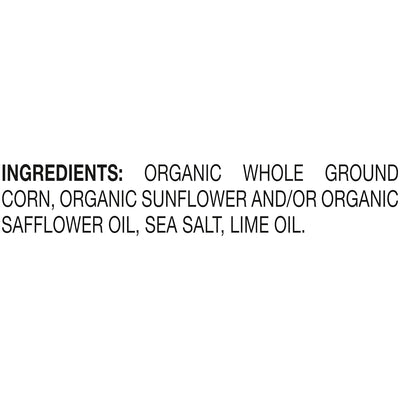 Late July Snacks Thin and Crispy Organic Tortilla Chips with Sea Salt and Lime, 10.1 Oz Bag