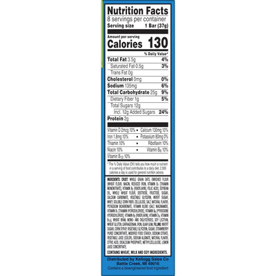 Nutri-Grain Soft Baked Breakfast Bars, Kids Snacks, Whole Grain, Strawberry, 10.4Oz Box (8 Bars)