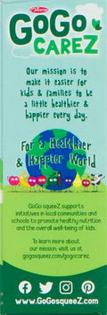 Gogo Squeez Fruit on the Go, Apple Apple, 3.2 Oz (Pack of 4), Unsweetened Fruit Snacks for Kids, Gluten Free, Nut Free and Dairy Free, Recloseable Cap, BPA Free Pouches