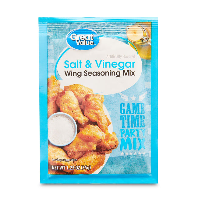 Salt & Vinegar Wing Seasoning Mix, 1.25 Oz G&V.gv