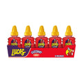 Lucas Gusano Fruity Chamoy Flavored Liquid Spicy Candy, 1.26Oz - 10 Pieces Pack for Treats, Fruit, Snack, Parties, Piñatas