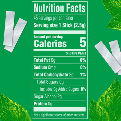 Extra Spearmint Sugarfree Gum, 45 Ct, (Pack of 3)