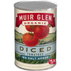 Muir Glen Organic Diced Canned Tomatoes, No Salt Added, 14.5 Oz.