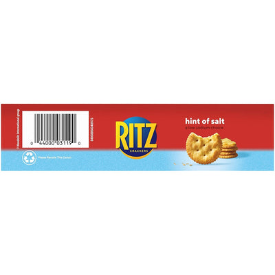 RITZ Hint of Salt Crackers, 13.7 Oz