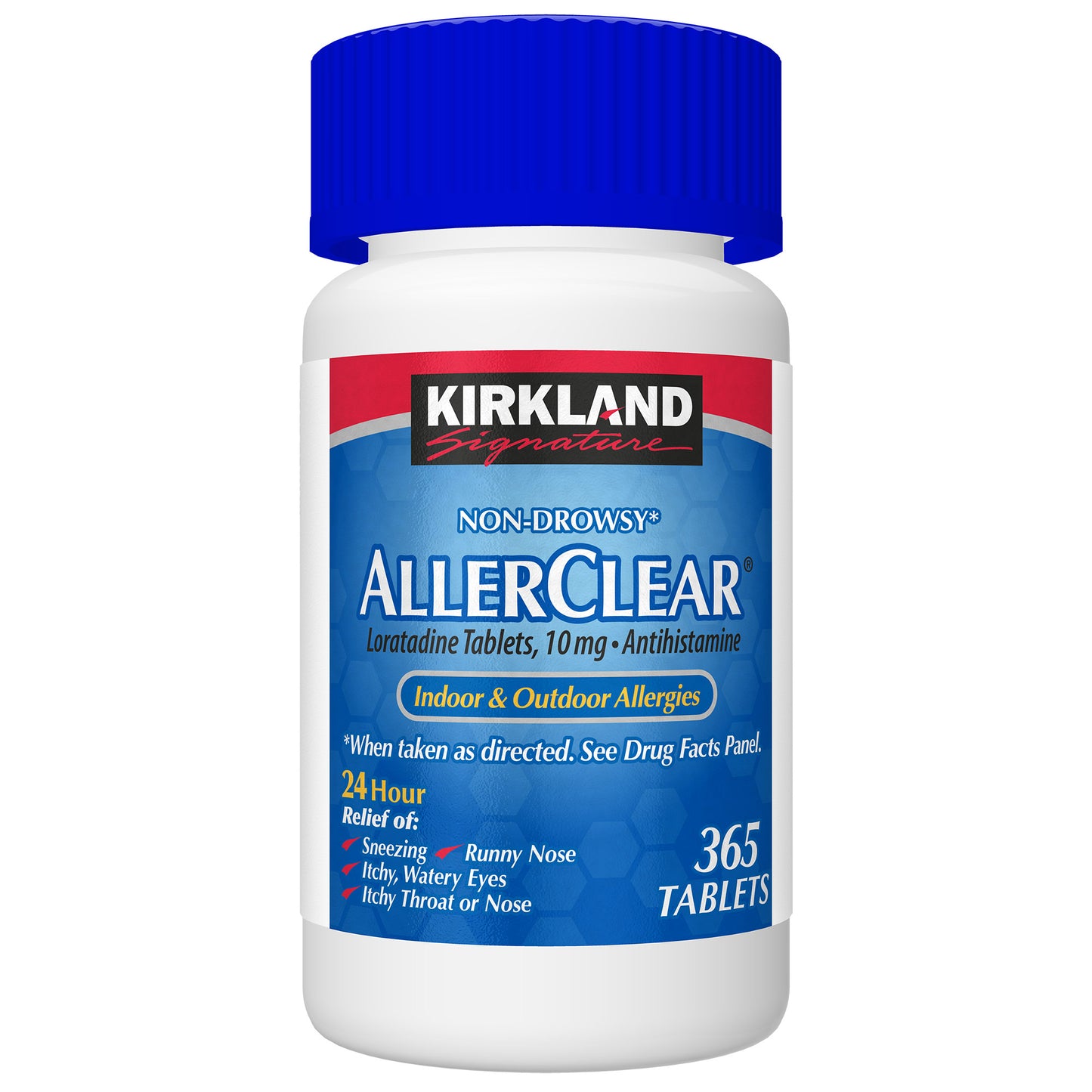 Kirkland Signature Non-Drowsy Allerclear Antihistamine 10 Mg., 365 Tablets