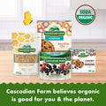 Cascadian Farm Organic Vanilla Chip Chewy Granola Bars, 6 Bars, 7.4 Oz.
