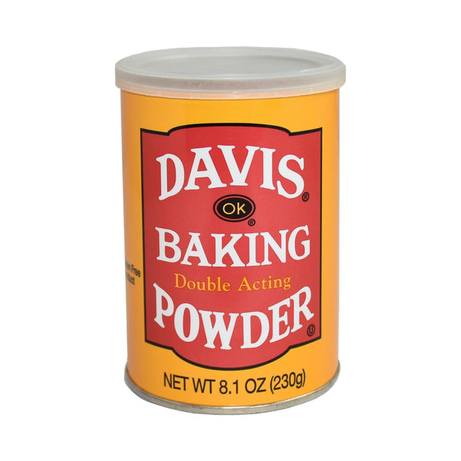 Davis Double Acting Baking Powder, 8.1 Ounce