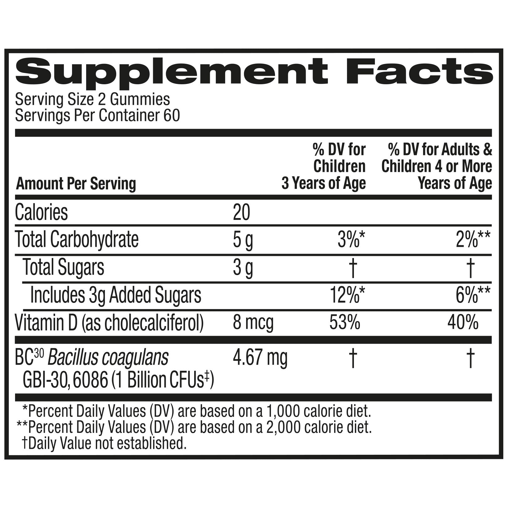 Digestive Advantage Probiotic, 120 Gummies