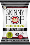 Skinnypop Sea Salt & Pepper Popcorn, Gluten Free, Non-Gmo, Healthy Popcorn Snacks, Skinny Pop, 4.4Oz Grocery Size Bag