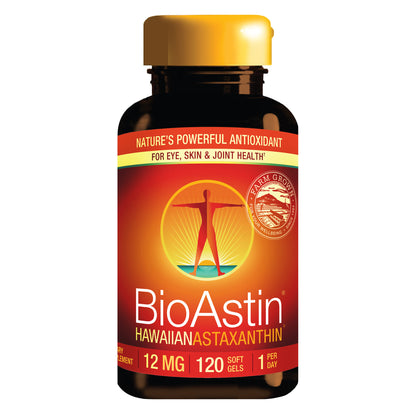 Bioastin Hawaiian Astaxanthin 12 Mg, 120 Softgels
