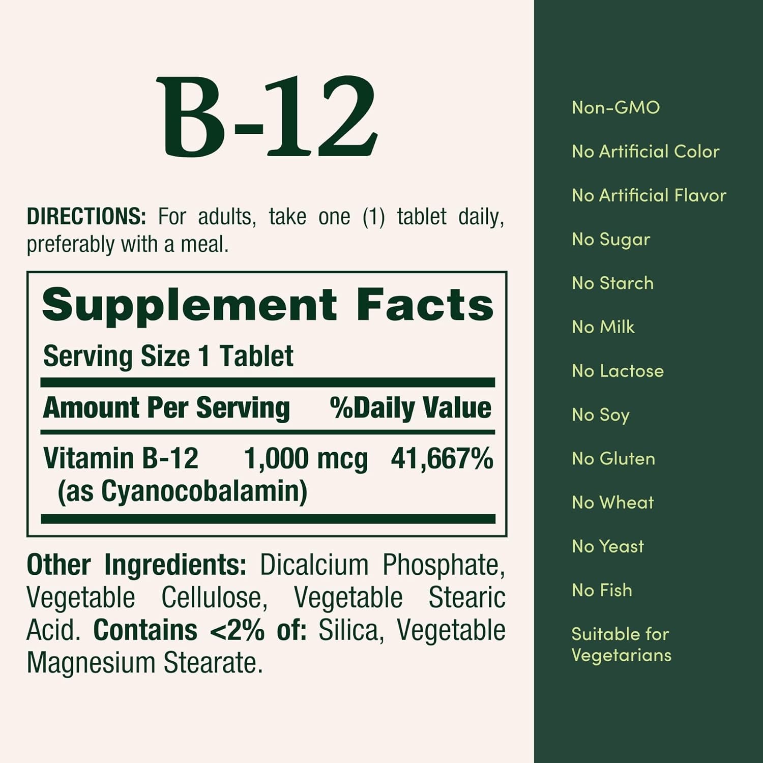Nature'S Bounty Vitamin B12 1000 Mcg Supplements, Supports Energy Metabolism, 200 Ct