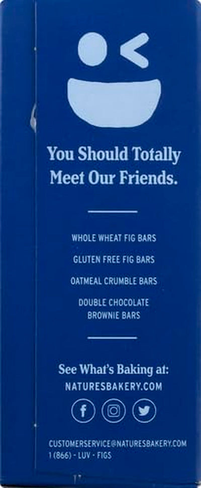Nature'S Bakery Blueberry Fig Bars, 2 Oz, 6 Ct