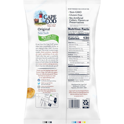 Cape Cod Potato Chips with Sea Salt, 8 Oz