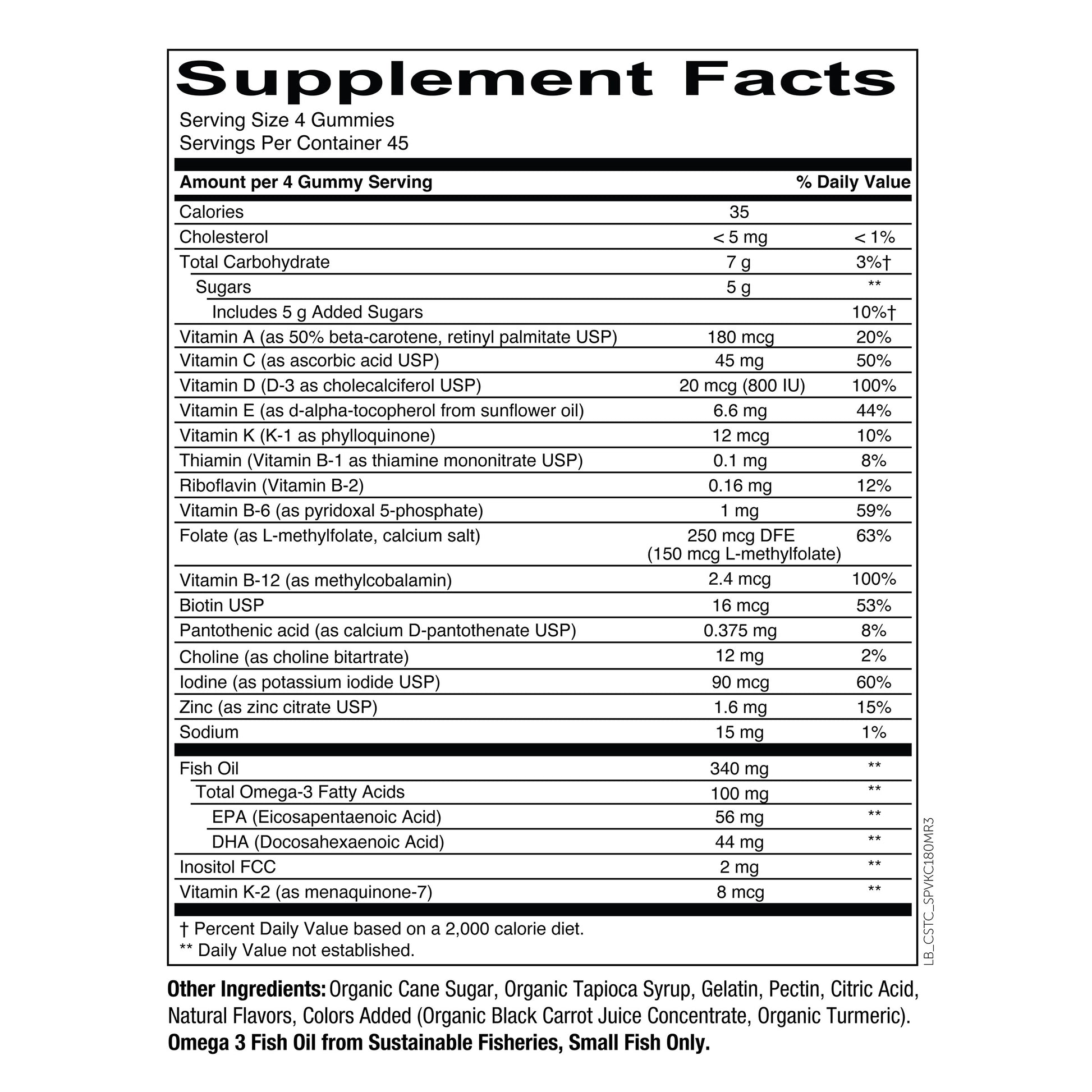 Smartypants Kids Formula Multivitamin, 180 Gummies