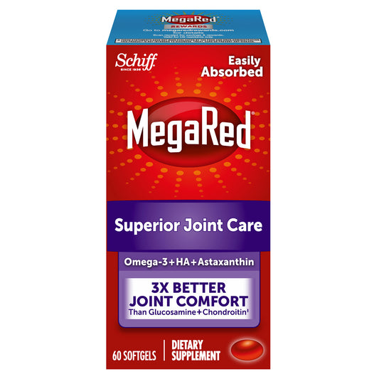 Schiff Megared Superior Joint Care, 60 Softgels