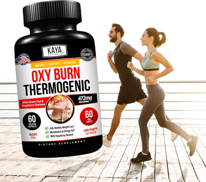 Naturals Supreme  -  Pills Women & Men - Appetite Suppressant Supplement - Powerful Thermogenic Diet Pills - Natural Energy Boost Oxy Burn 60 Count