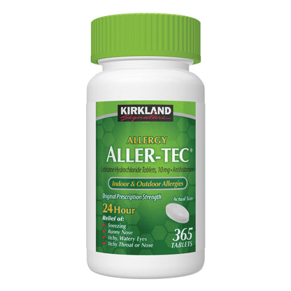 Kirkland Signature Aller-Tec, 365 Tablets