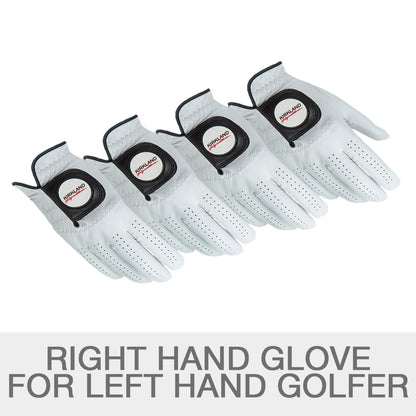 Kirkland Signature Leather Golf Glove Left Handed, 4-Pack