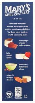 Mary'S Gone Crackers Super Seed Classic Crackers, 5.5 Oz
