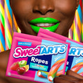 Sweetarts Ropes, Twisted Rainbow Punch Candy, 9 Ounce Pouch