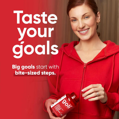 Goli Apple Cider Vinegar Gummy Vitamins - 60 Count - Vitamin B12, Gelatin-Free, Gluten-Free, Vegan & Non-Gmo