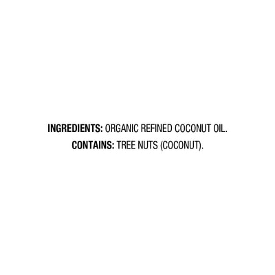 , Organic Refined Coconut Oil, 15 Fl Oz (Previously , Packaging May Vary)