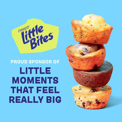 Entenmann'S Little Bites Fudge Brownie Mini Muffins 1 Pack (5 Pouches)