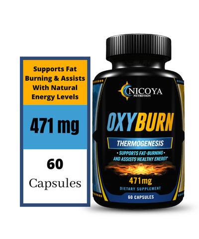 OXY BURN - Thermogenic & Fat Burner, Appetite Suppressant, Energy