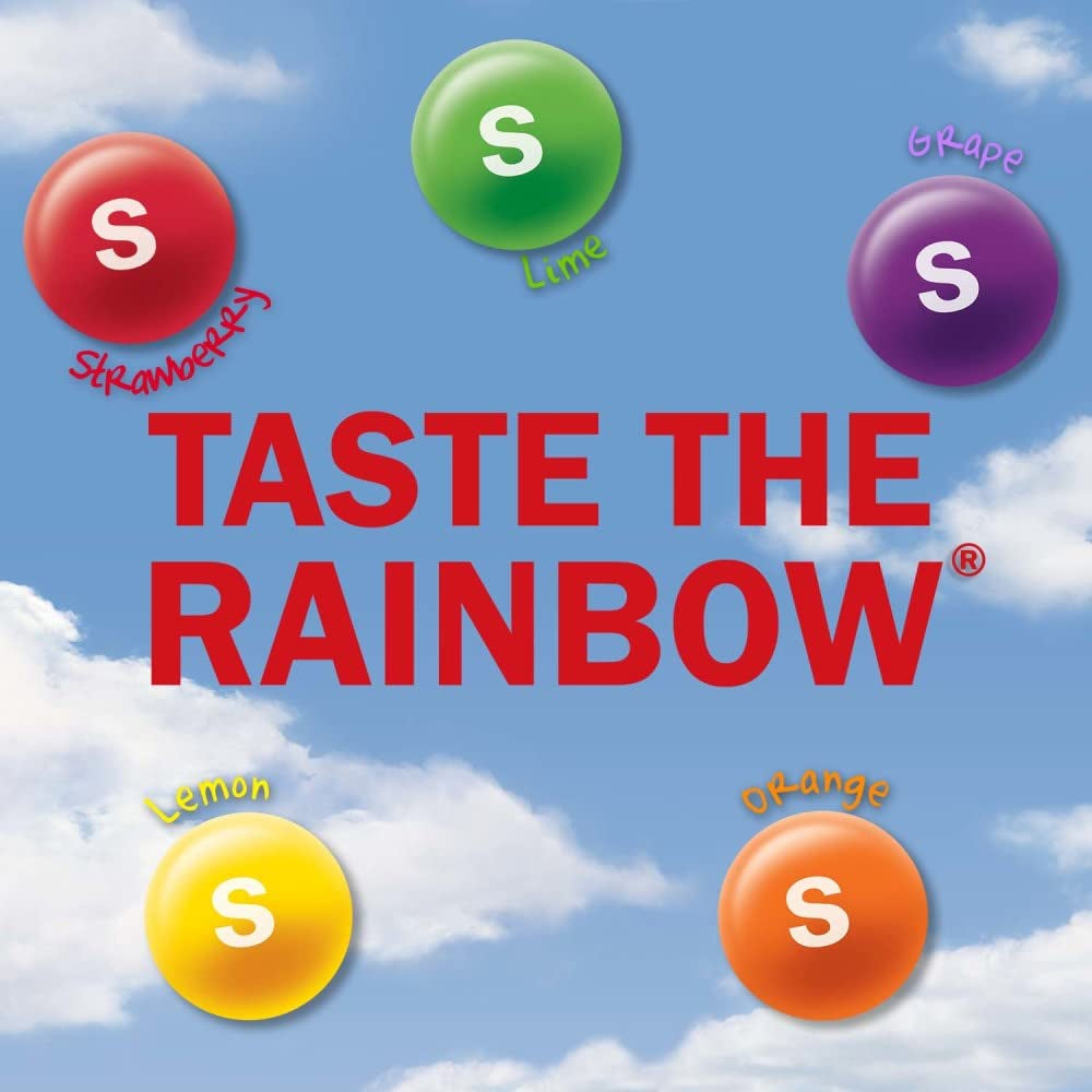 SKITTLES Original Fun Size Chewy Candy Bulk Pack, 4 Pound Box