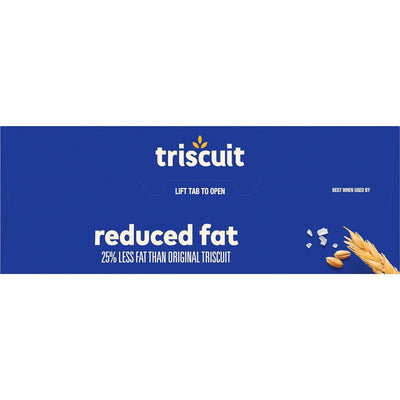 Triscuit Reduced Fat Whole Grain Wheat Crackers, Vegan Crackers, Family Size, 11.5 Oz