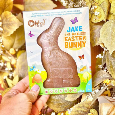 Vegan, Gluten Free "Jake" the Milkless Chocolate Easter Bunny | Allergy Friendly | Dairy Free, Nut Free, Peanut Free, Soy Free, Sesame Free