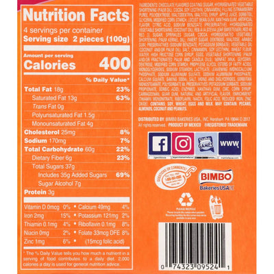 Marinela Gansito Strawberry and Crème Filled Snack Cakes | 1 Pack (8 Count)