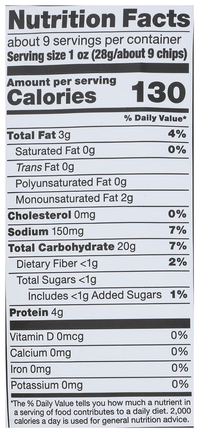 , Sea Salt Pita Chips, 9 Ounce