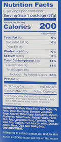 Nature'S Bakery Blueberry Fig Bars, 2 Oz, 6 Ct