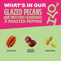 Orchard Valley Harvest Salad Toppers Glazed Pecans with Sweetened Cranberries & Roasted Pepitas, 0.85 Oz (Pack of 7), Gluten Free, Non-Gmo, No Artificial Colors or Preservatives