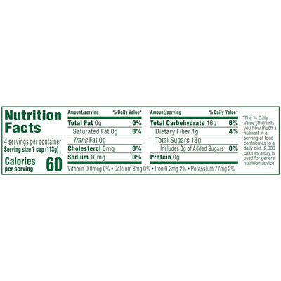 Del Monte Diced Peaches in Juice, 4 Oz, 4 Ct