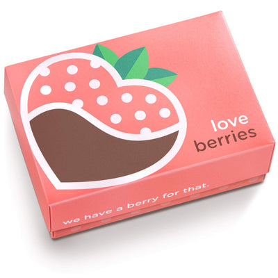 Home Delivery 18 Berry Bites Chocolate Covered Strawberries (Fun Size) 