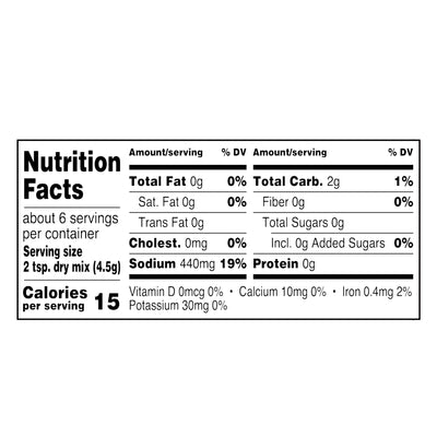 Mild Taco Seasoning Mix, 1 Oz G&V.gv