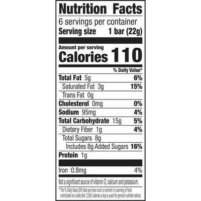 Nature Valley Crunchy Dipped Granola Squares, Oats and Chocolate, 6 Ct
