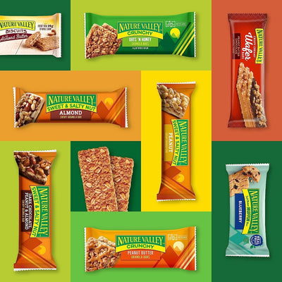 Nature Valley Granola Bars, Sweet and Salty Nut, Peanut, 6 Bars, 7.2 OZ