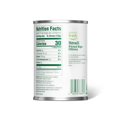 , Small Pitted Ripe Olives, 6 Oz (Previously , Packaging May Vary)
