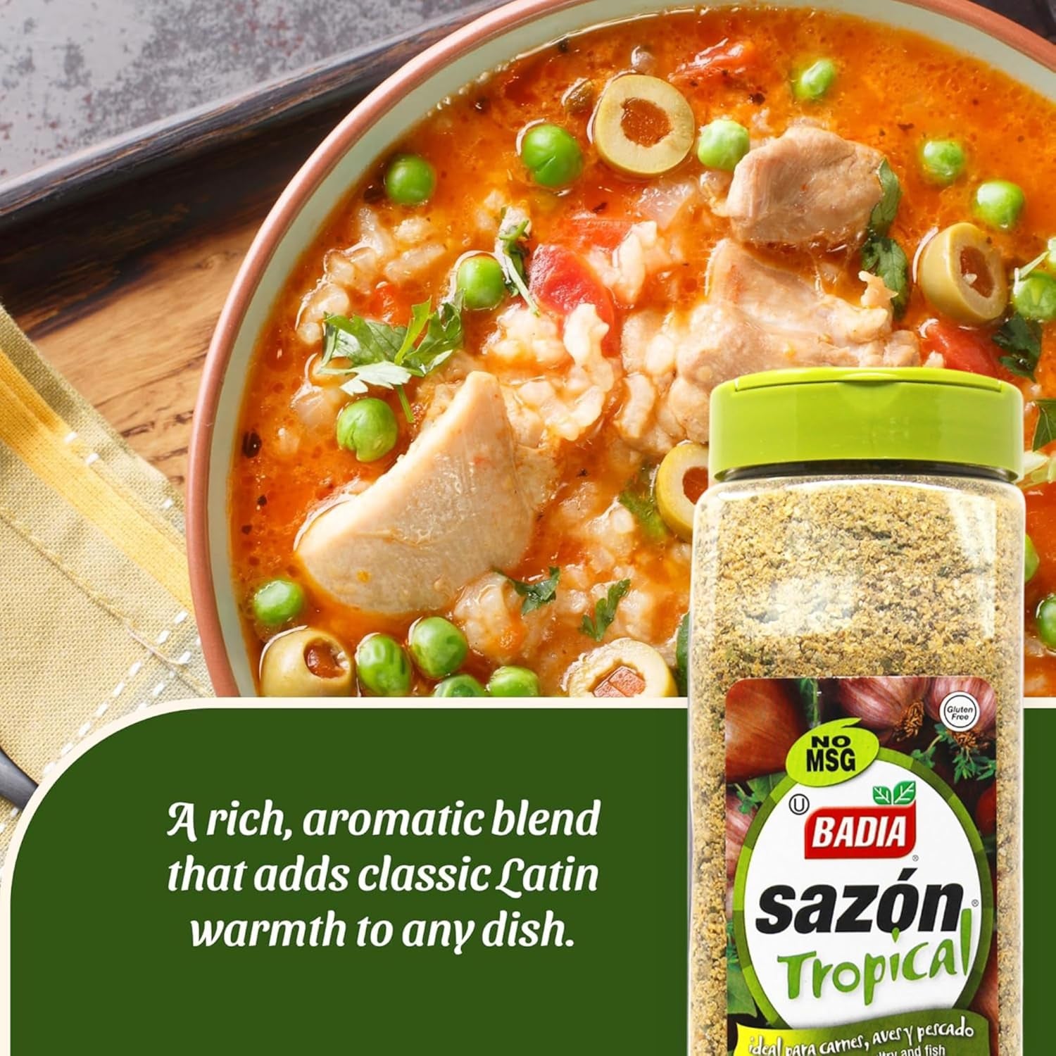 Badia Sazon Tropical, 1.75 Lbs Case of 12