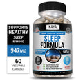 Melatonin plus Sleep Aid 60Ct, Fall Asleep Fast and Stay Asleep, Sleeping Pills