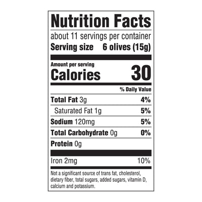 , Small Pitted Ripe Olives, 6 Oz (Previously , Packaging May Vary)