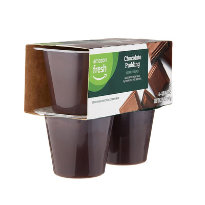 , Chocolate Pudding Cups, 4 Count