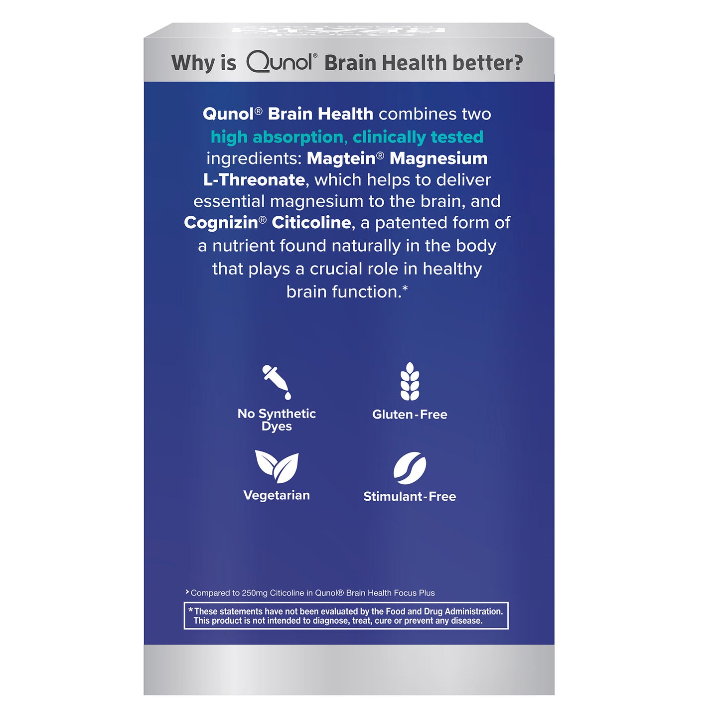 Qunol Brain Health Memory Plus, 100 Count